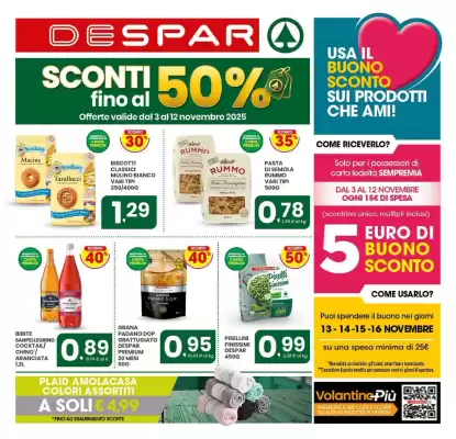 Volantino Despar (valido fino al 12-11)