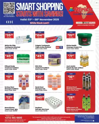 Africa Cash and Carry catalogue (valid until 8-11)