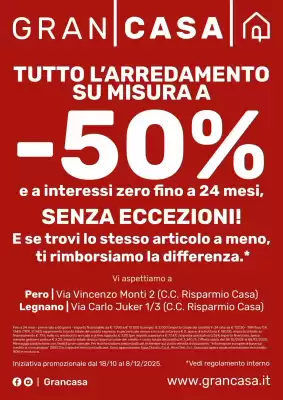 Volantino GRANCASA (valido fino al 8-12)
