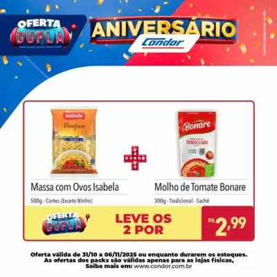 Catálogo Supermercados Condor (válido até 6-11)