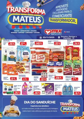 Catálogo Supermercados Mateus (válido até 3-11)