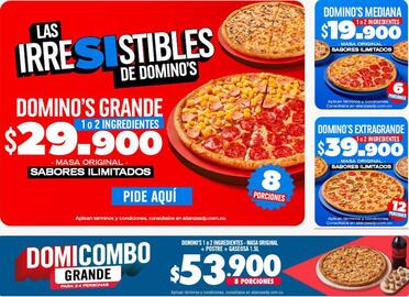 Catálogo Domino's Pizza Página 1