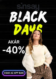 Sinsay akciós újság Oldal 1