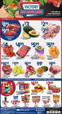 Victory Meat Market flyer (valid until 11-11)