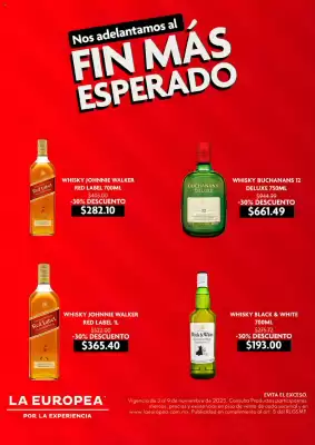 Catálogo La Europea (válido hasta 10-11)