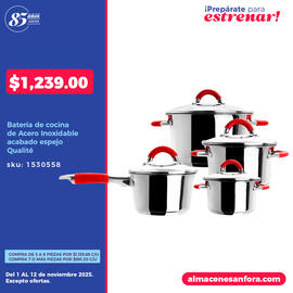 Catálogo Almacenes Anfora Página 1