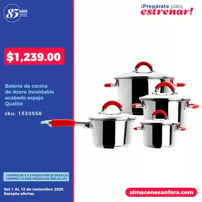 Catálogo Almacenes Anfora (válido hasta 12-11)