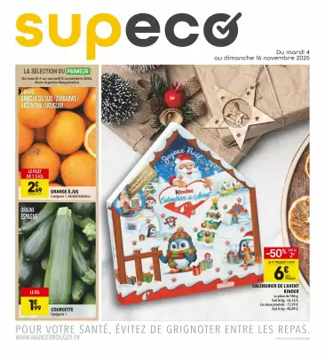 Catalogue Supeco (valable jusqu'au 16-11)