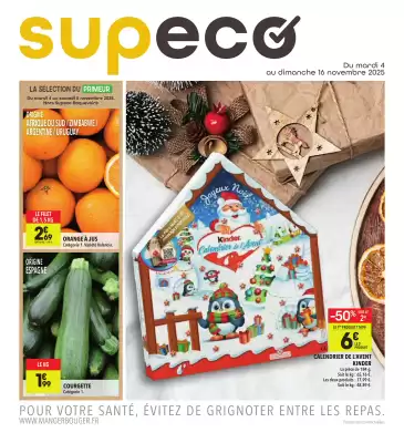 Catalogue Supeco (valable jusqu'au 16-11)