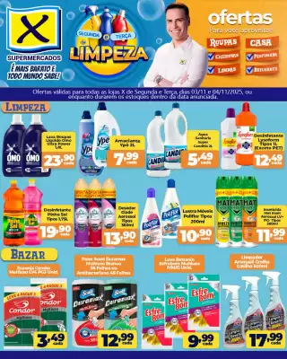 Folheto X Supermercados