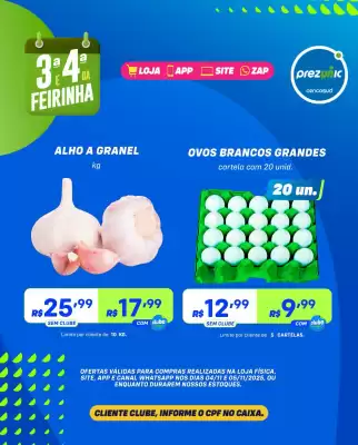 Encarte Prezunic (válido até 5-11)