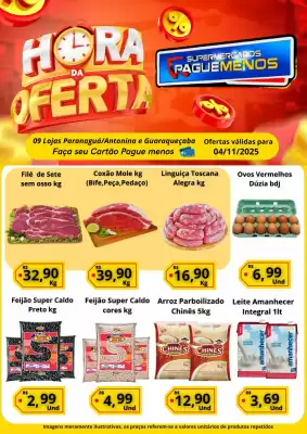 Catálogo Supermercados Pague Menos (válido até 4-11)
