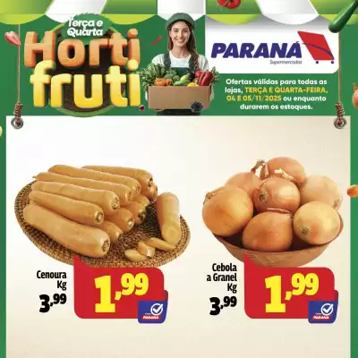 Folheto Supermercado Paraná (válido até 5-11)