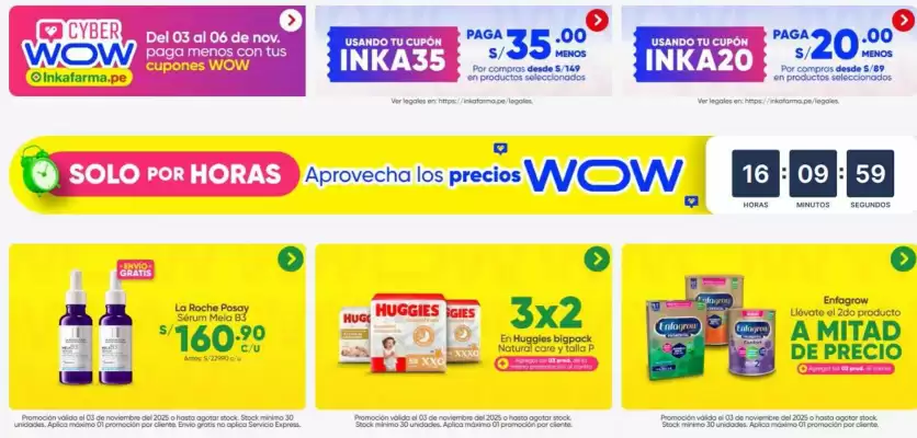 Catálogo InkaFarma (válido hasta 6-11)