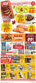 IGA weekly ad week 45 Page 1