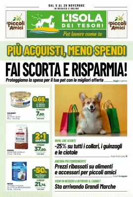 Volantino L´Isola dei Tesori (valido fino al 29-11)
