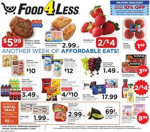 Food 4 Less weekly ad week 45 Page 1