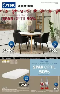 JYSK reklamblad (giltig till och med 13-11)