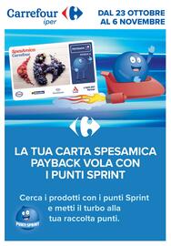 Volantino Carrefour | Punti Sprint Payback Pagina 1