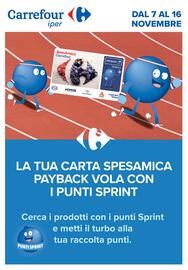 Volantino Carrefour | Punti Sprint Payback Pagina 1