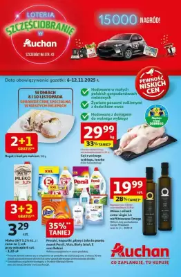 Auchan gazetka (wa偶no艣膰 do 12-11)