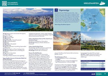 ALDI Nord Reisen Prospekt Seite 19