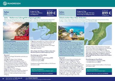 ALDI Nord Reisen Prospekt Seite 20