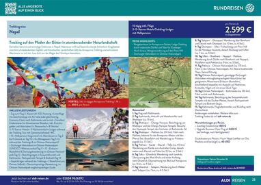 ALDI Nord Reisen Prospekt Seite 23