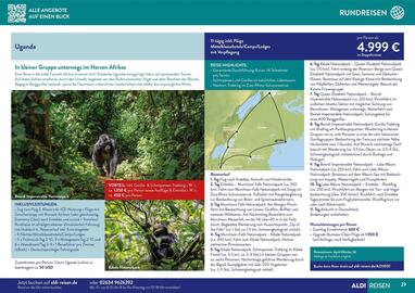 ALDI Nord Reisen Prospekt Seite 29