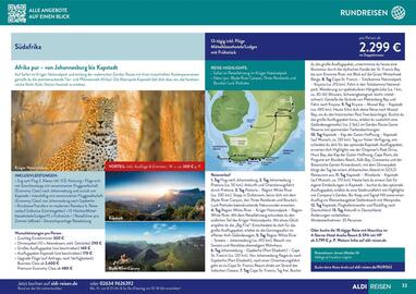 ALDI Nord Reisen Prospekt Seite 33
