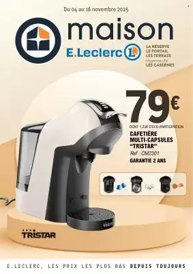 Catalogue E.Leclerc (valable jusqu'au 16-11)