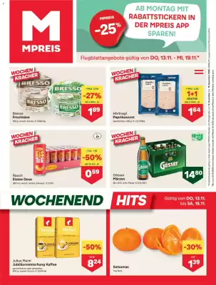 MPreis Flugblatt (gültig bis 19-11)