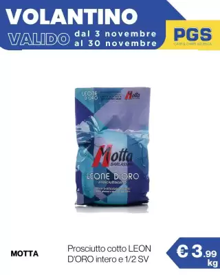 Volantino PGS Cash&Carry (valido fino al 30-11)