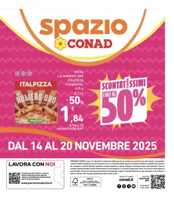 Volantino Spazio Conad (valido fino al 20-11)