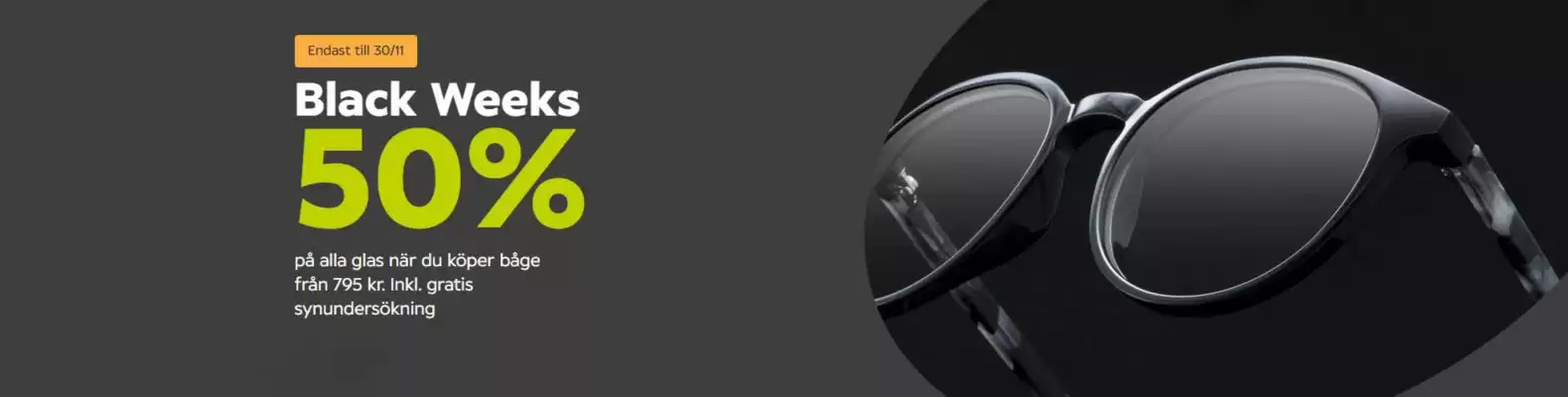 Specsavers reklamblad (giltig till och med 19-11)