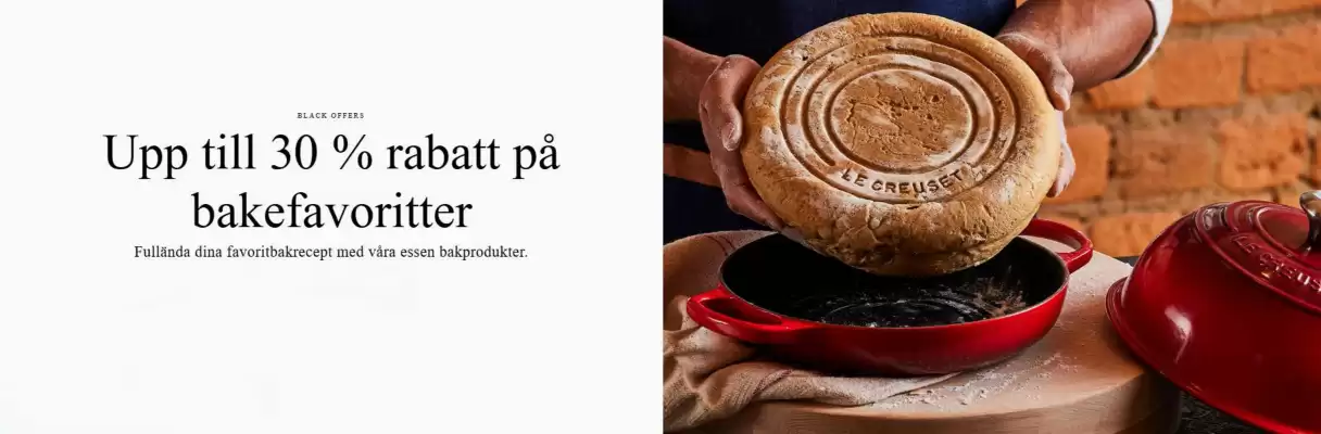 Le Creuset reklamblad (giltig till och med 10-11)