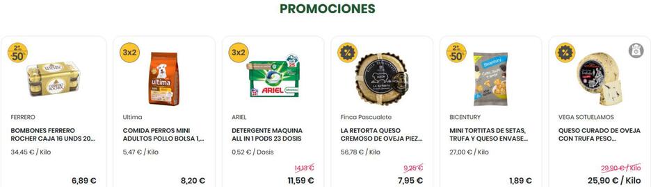Folleto Supermercados Sánchez Romero Página 1