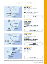 Folheto MSC Cruzeiros Página 3