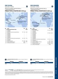 Folheto MSC Cruzeiros Página 17