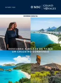 Folheto MSC Cruzeiros Página 1