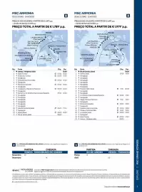 Folheto MSC Cruzeiros Página 11