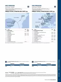 Folheto MSC Cruzeiros Página 13