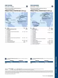 Folheto MSC Cruzeiros Página 17