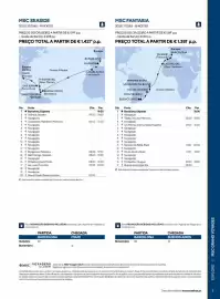 Folheto MSC Cruzeiros Página 5