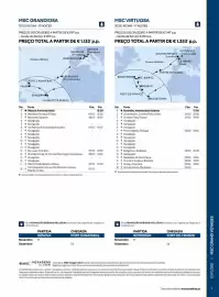 Folheto MSC Cruzeiros Página 9