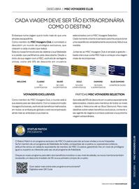 Folheto MSC Cruzeiros Página 27