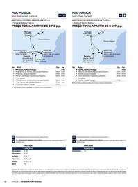 Folheto MSC Cruzeiros Página 38
