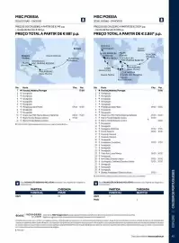 Folheto MSC Cruzeiros Página 43