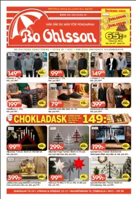 Bo Ohlsson reklamblad (giltig till och med 9-11)