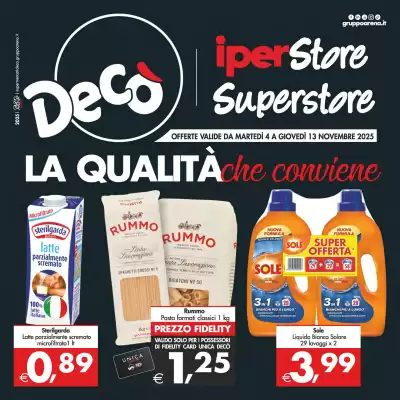 Volantino Deco Superstore (valido fino al 13-11)